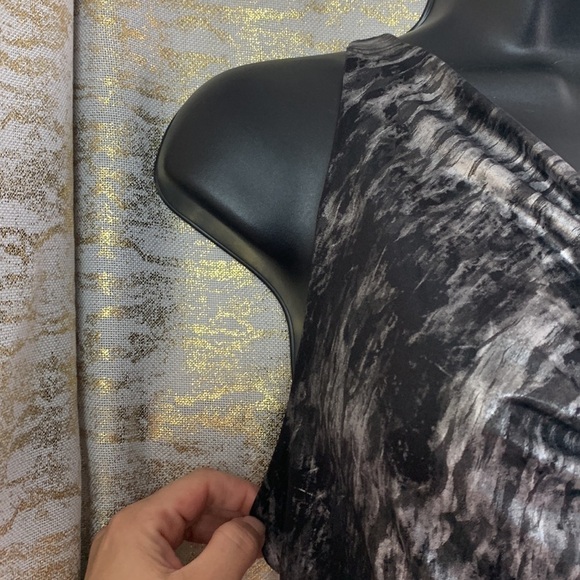 Ripe Black With Shimmery Silver Cocktail Dress - Picture 5 of 11